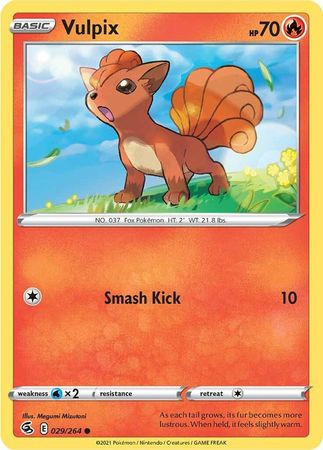 Fusion Strike 029/264 Vulpix