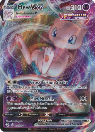 Fusion Strike 114/264 Mew VMAX (Full Art)