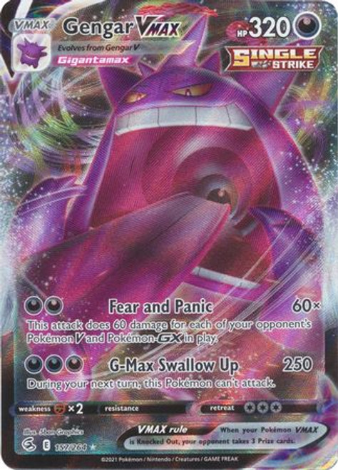 Fusion Strike 157/264 Gengar VMAX (Full Art)