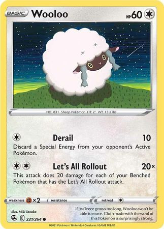 Fusion Strike 221/264 Wooloo