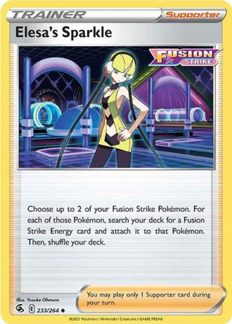 Fusion Strike 233/264 Elesa's Sparkle