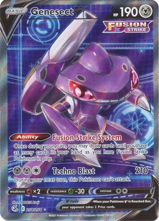 Fusion Strike 254/264 Genesect V (Full Art)