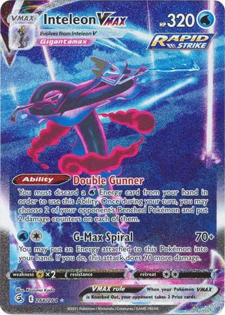 Fusion Strike 079/264 Inteleon VMAX (Full Art) | Magic Madhouse