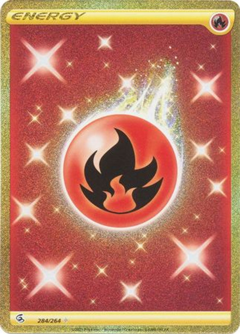 Fusion Strike 284/264 Fire Energy (Secret Rare)