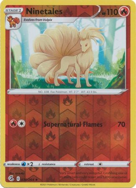 Fusion Strike 030/264 Ninetales (Reverse Holo)