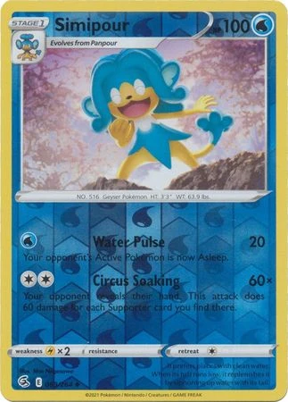 Fusion Strike 069/264 Simipour (Reverse Holo)