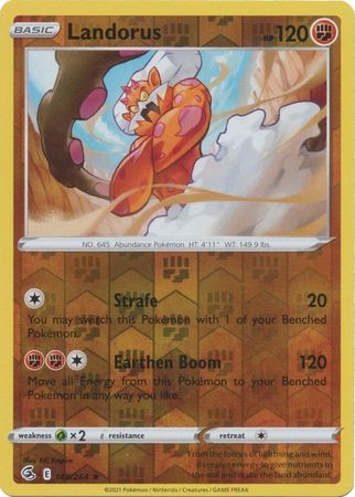 Fusion Strike 148/264 Landorus (Reverse Holo)