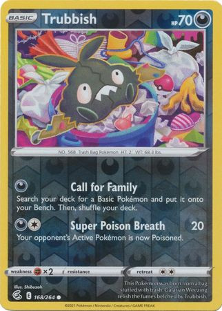 Fusion Strike 168/264 Trubbish (Reverse Holo)