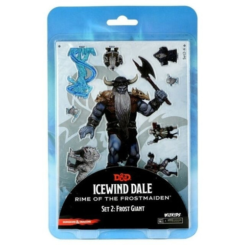 D&D Idols of the Realms: Icewind Dale: Rime of the Frostmaiden - 2D Frost Giant