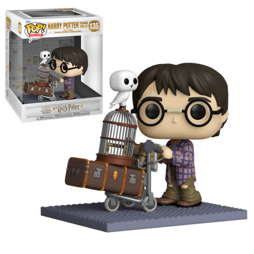 POP! Harry Potter #135 Harry Pushing Trolley - Deluxe