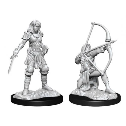 Pathfinder Battles Deep Cuts - Human Fighter Female (90326)