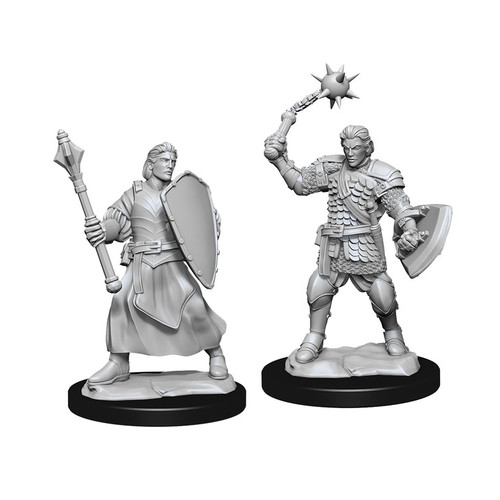 Critical Role Unpainted Miniatures (Wave 1) - Human Clovis Concord Cleric Male