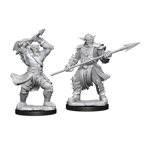Critical Role Unpainted Miniatures - Bugbear Male Fighter (90387)
