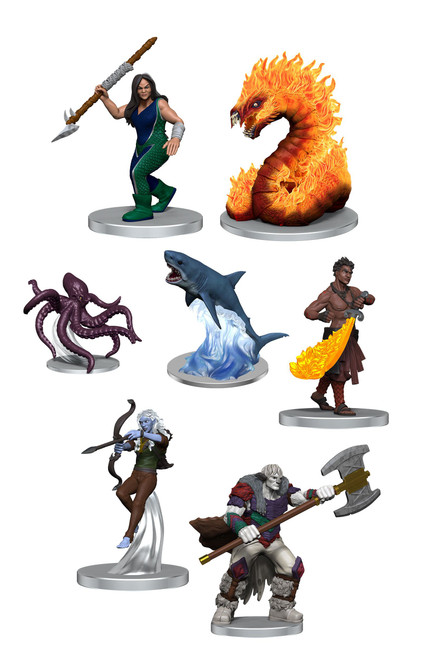 Critical Role PrePainted Miniatures - NPCs of Tal'Dorei Set 1