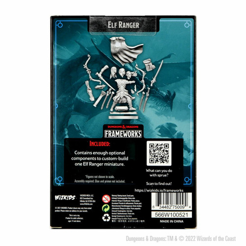 D&D Frameworks - Elf Ranger Male