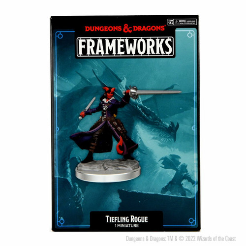D&D Frameworks - Tiefling Rogue Female
