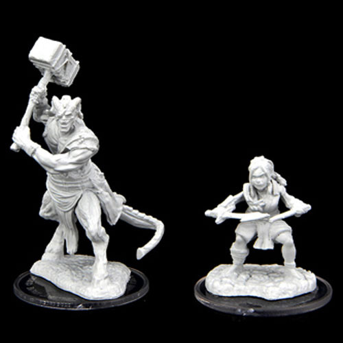 Critical Role Unpainted Miniatures - Clasp Cutthroat & Enforcer (90470)
