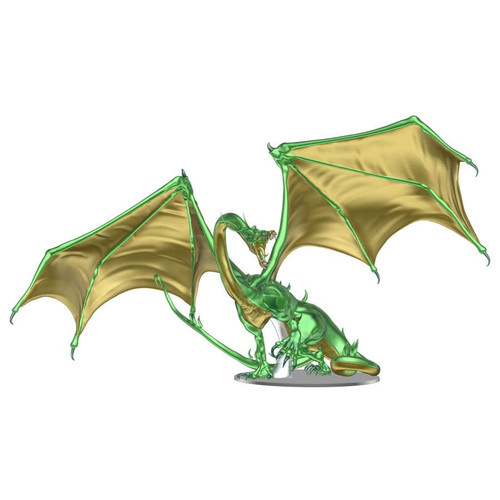Dungeons & Dragons Icons of the Realms: Adult Emerald Dragon Premium Figure