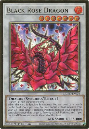 MGED-EN026 Black Rose Dragon