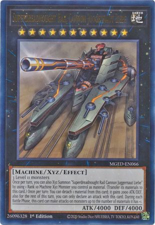 MGED-EN066 Superdreadnought Rail Cannon Juggernaut Liebe