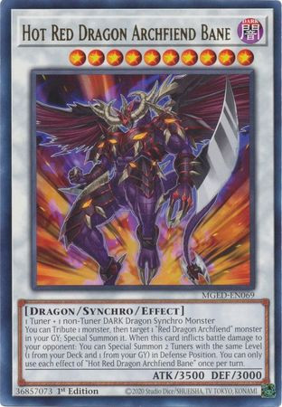 MGED-EN069 Hot Red Dragon Archfiend Bane