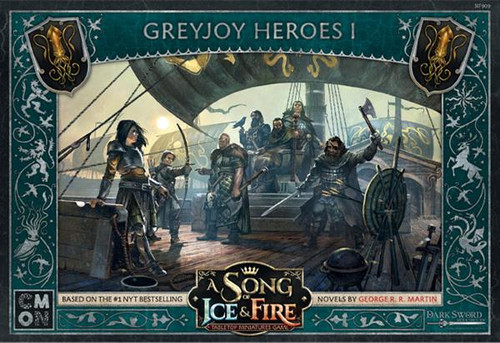 A Song of Ice & Fire Tabletop Miniatures Game - Greyjoy Heroes 1