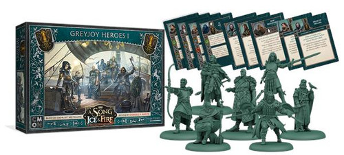 A Song of Ice & Fire Tabletop Miniatures Game - Greyjoy Heroes 1