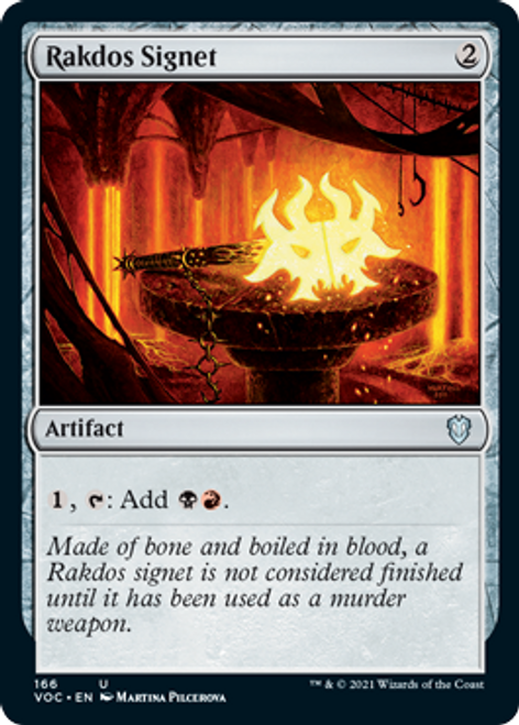 Rakdos Signet | Innistrad: Crimson Vow Commander