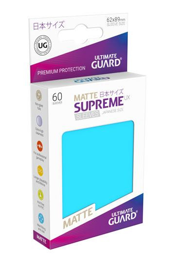 Supreme UX Sleeves Japanese Size Matte Light Blue (60)