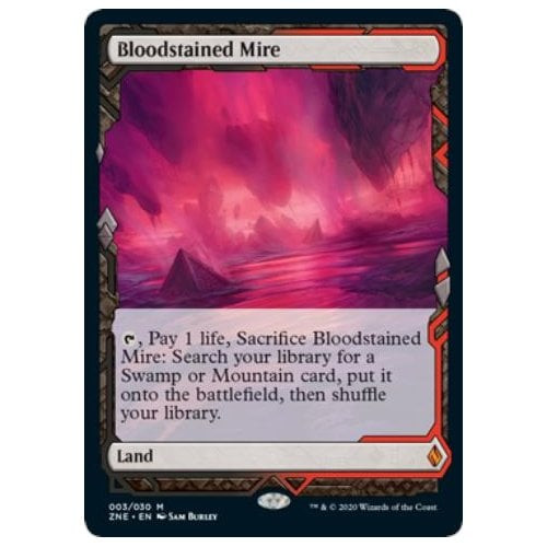 Bloodstained Mire (Zendikar Expedition) (foil)