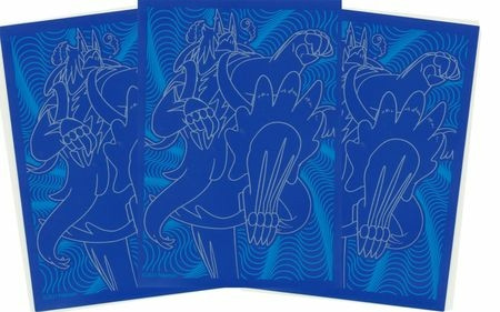 SWSH Battle Styles Urshifu Rapid Strike Sleeves (65) (Blue)