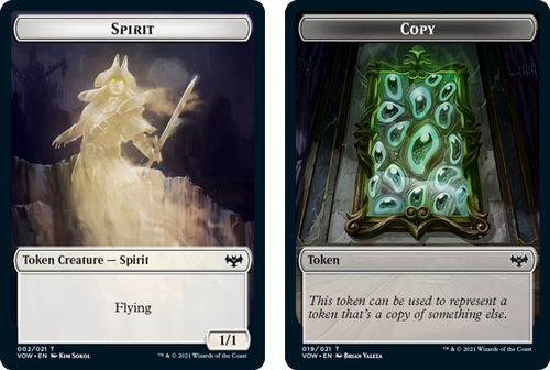 Innistrad: Crimson Vow - Spirit (#2) // Copy Token (foil)