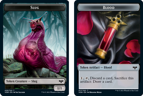 Innistrad: Crimson Vow - Slug // Blood Token (foil)