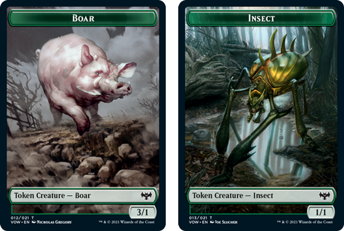 Innistrad: Crimson Vow - Boar // Insect Token (foil)