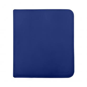 Vivid 12-Pocket Zippered PRO-Binder: Blue