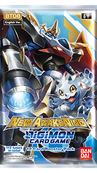 Digimon Trading Card Game: New Awakening Booster Pack (BT08)