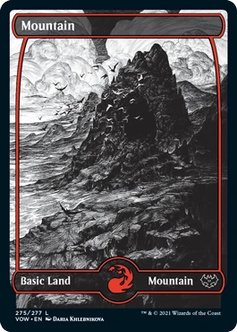 Mountain (Extended Art) (#275) (foil)