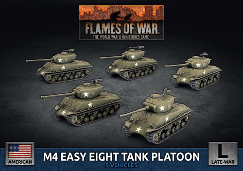 Flames of War - American - M4 Easy Eight Platoon