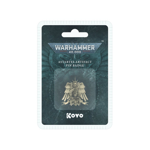 Warhammer 40,000 Astartes 3D Artifact Pin