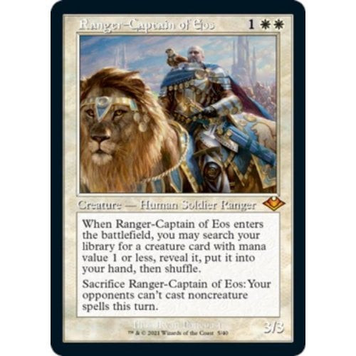 Ranger-Captain of Eos (Retro Frame) (Etched foil)