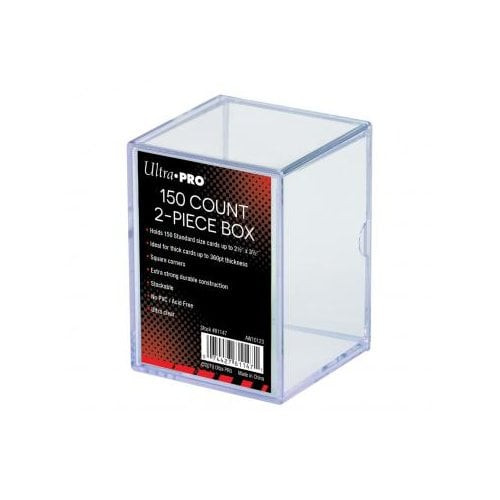 Ultra Pro 150 Count 2-Piece Clear Gaming Box