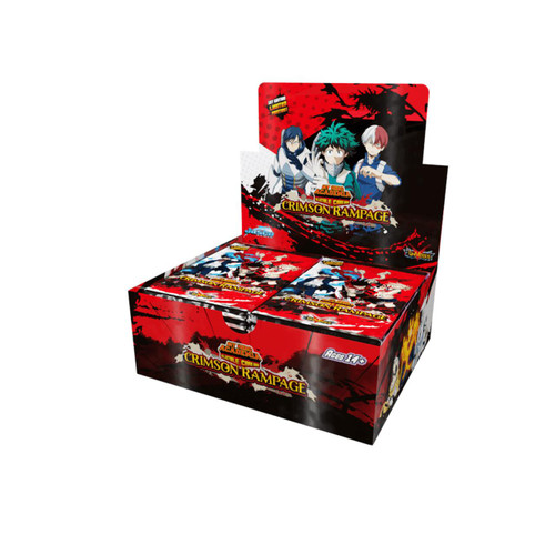 My Hero Academia Collectible Card Game - Crimson Rampage Booster Box