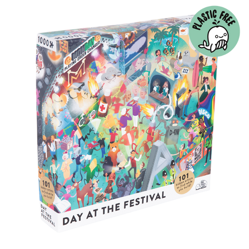 Day at the Festival Jigsaw Puzzle (1000 Piece)