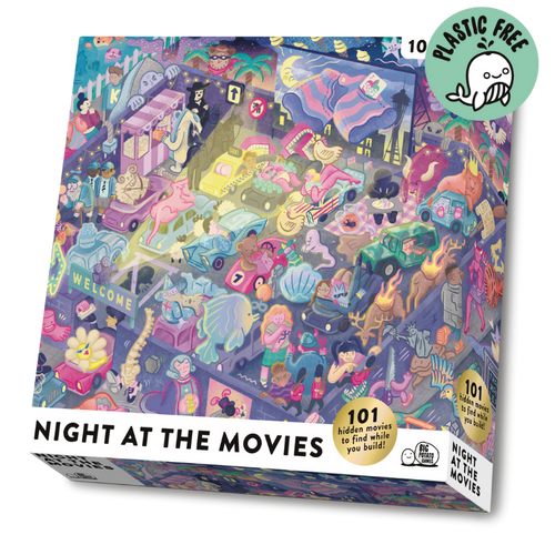 Night at the Movies Jigsaw Puzzle (1000 Piece)