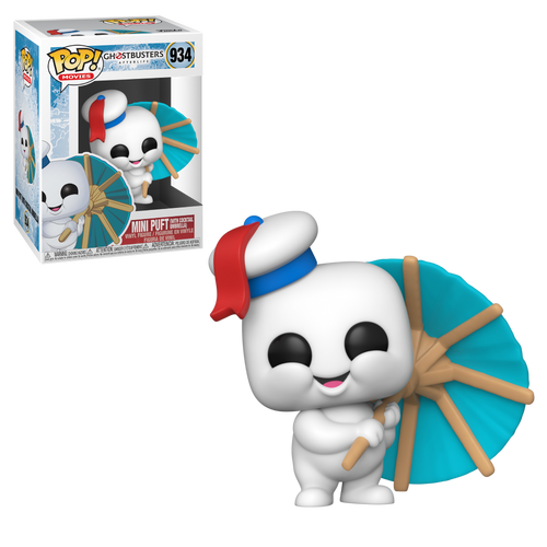 POP! Movies - Ghostbusters: Afterlife #934 Mini Puft (With Cocktail Umbrella)