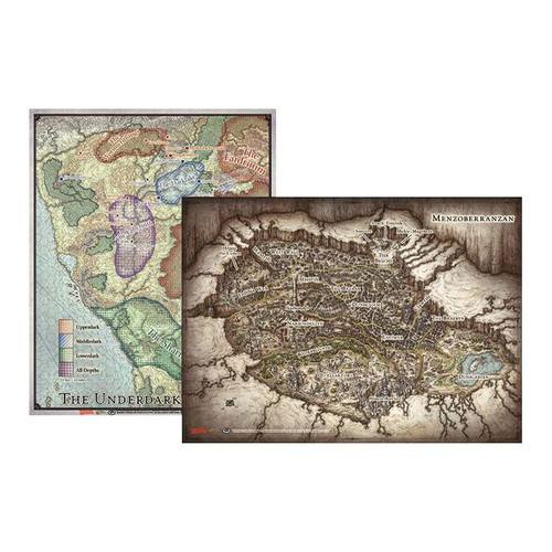Dungeons & Dragons - Out Of The Abyss Map Set (23"X16", 20"X16")