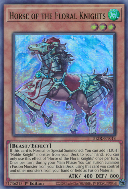 BROL-EN018 Horse of the Floral Knights
