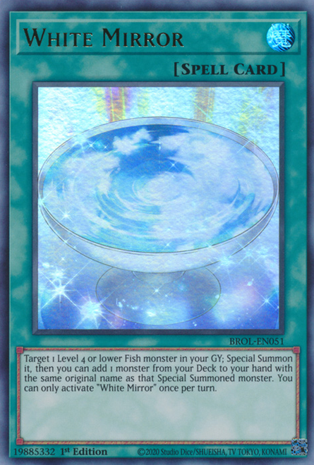 BROL-EN051 White Mirror