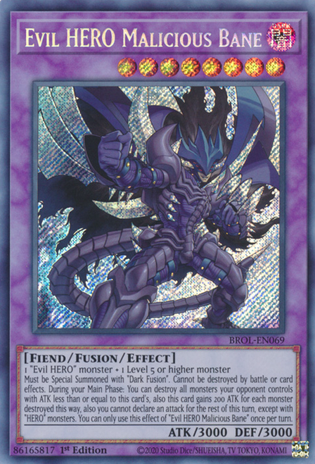 BROL-EN069 Evil HERO Malicious Bane