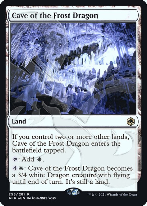 Cave of the Frost Dragon (Ampersand promo foil)